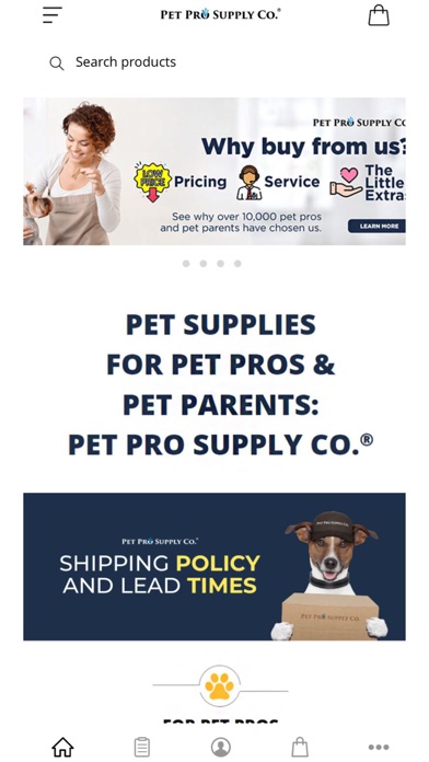 Pet Pro Supply Co. Screenshot