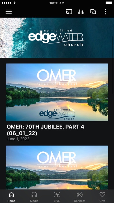 Spirit Filled EdgeWater Church Screenshot