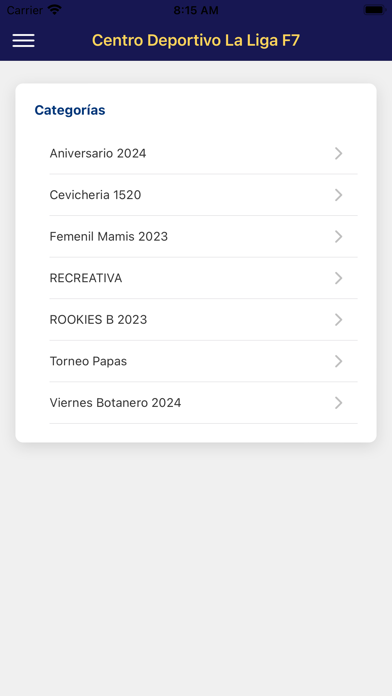 Centro Deportivo La Liga F7 Screenshot