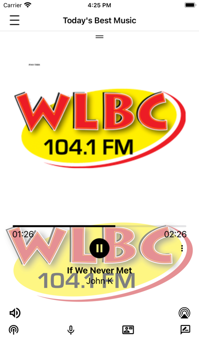 104.1 WLBC Screenshot