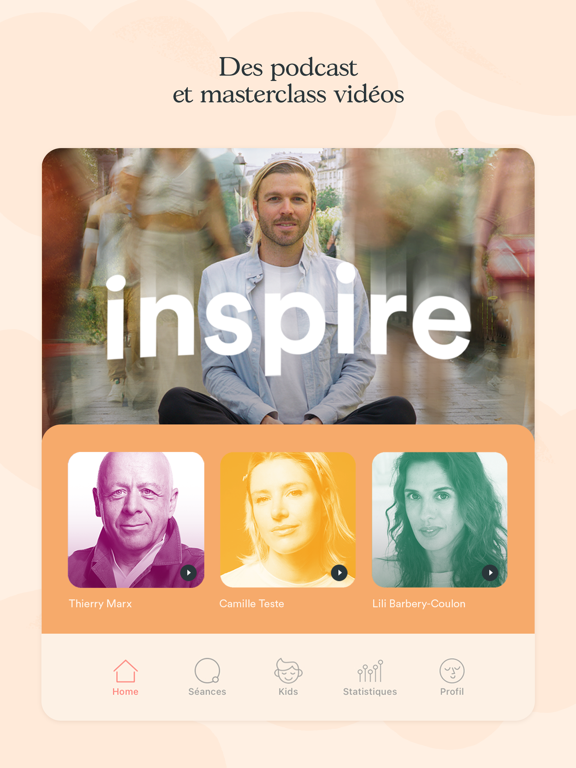 Mind - Méditations guidées iPad screenshot 6 - Health & Fitness app