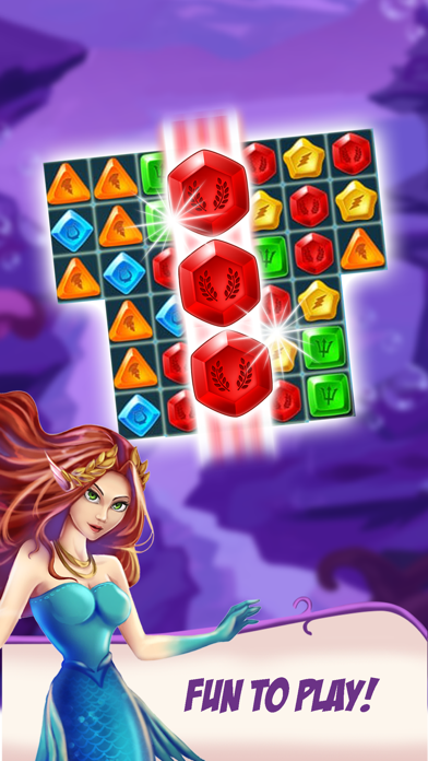 Siren Song: Match 3 Epic Screenshot