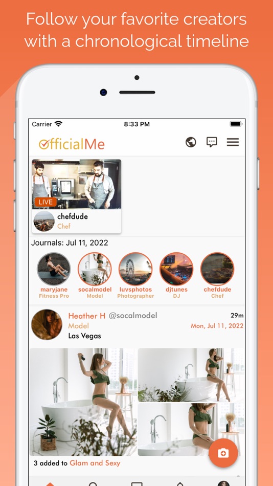 #1. OfficialMe (iOS) 由: OfficialMe, LLC