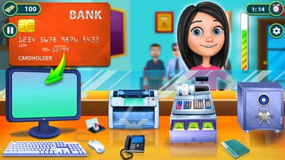 Bank Manager Money Bank 3D Screenshot