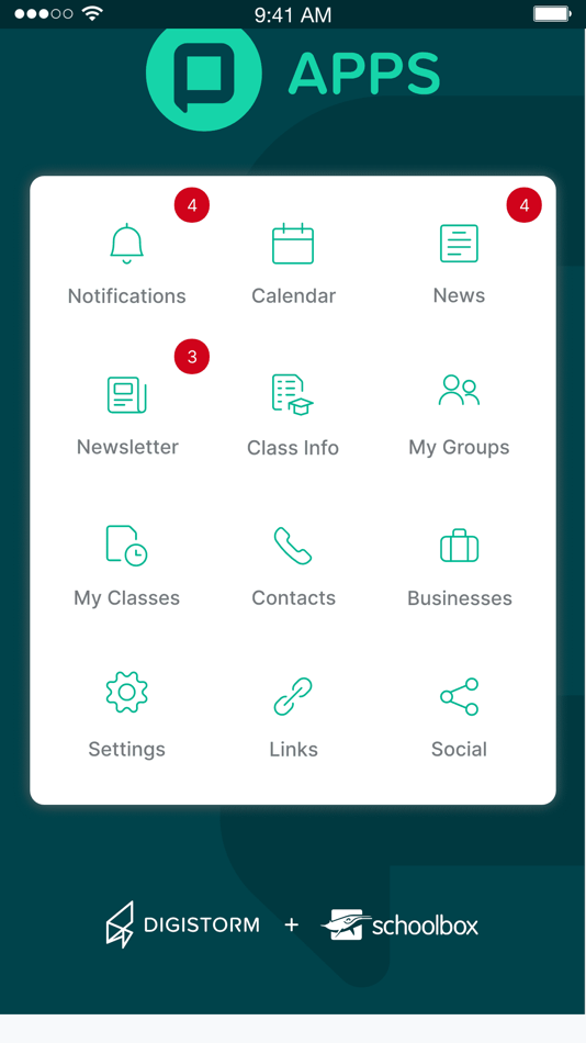 #1. Digistorm Schoolbox (iOS) 由: Digistorm Education