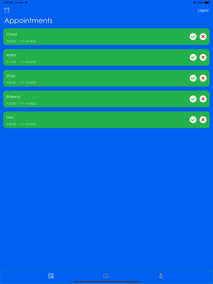 RealTime Appointment