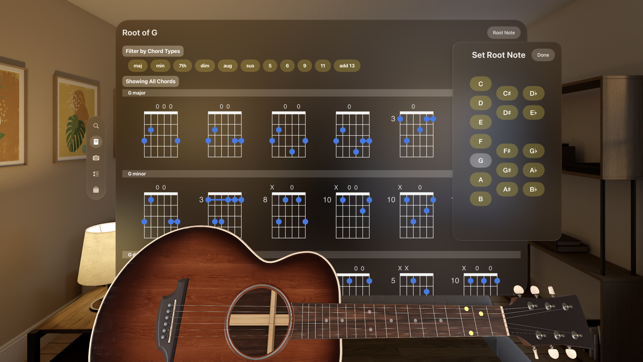 ‎GtrLib Chords Pro Screenshot