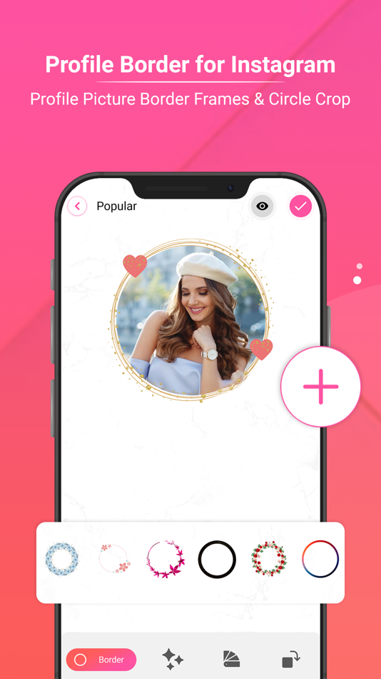 #1. Profile Picture - Border Frame (iOS) 由: Bhavik Savaliya