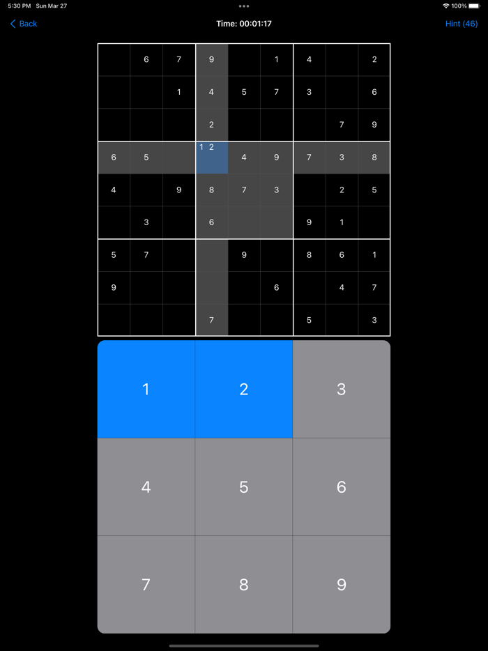 Sudoku Logic Game