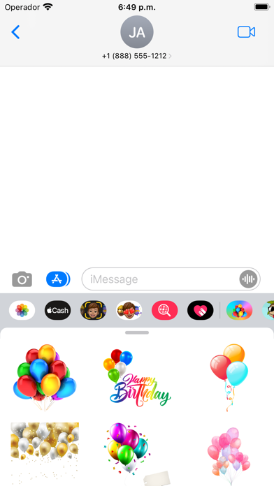 Birthday Party's Balloons Screenshot