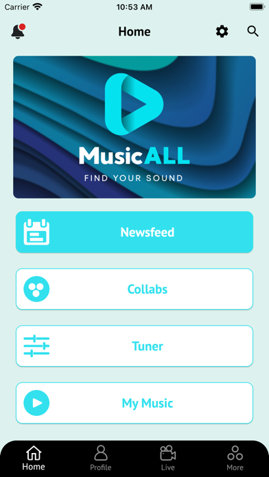 MusicALL Live Screenshot