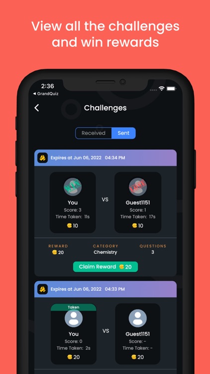 GrandQuiz - Play, Win Rewards screenshot-3