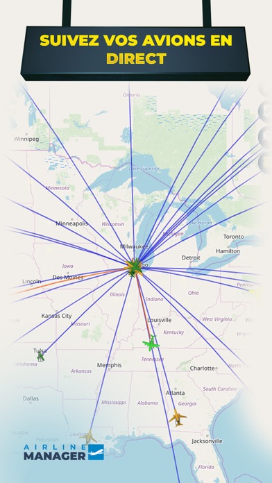 Screenshot #3 pour Airline Manager - 2024