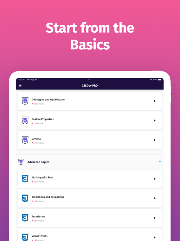 Screenshot #6 pour Learn CSS 3 Offline Now [PRO]