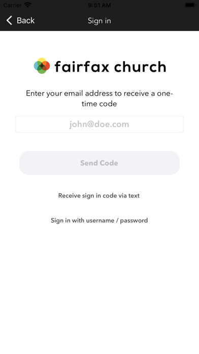Fairfax Church Screenshot