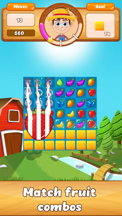 Fruit Crush Island Screenshot