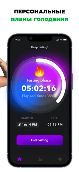 Game screenshot Fast AI:Интервальное голодание apk