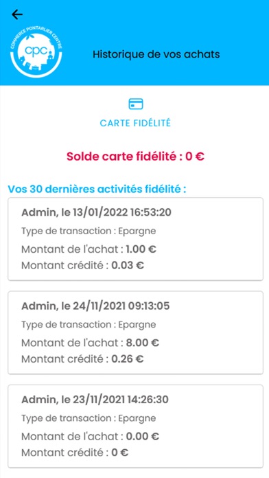 Carte Altitude Screenshot