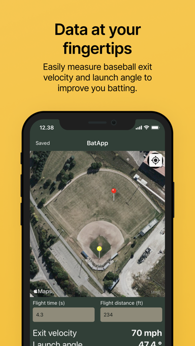 BatApp – Baseball Velocity Screenshot