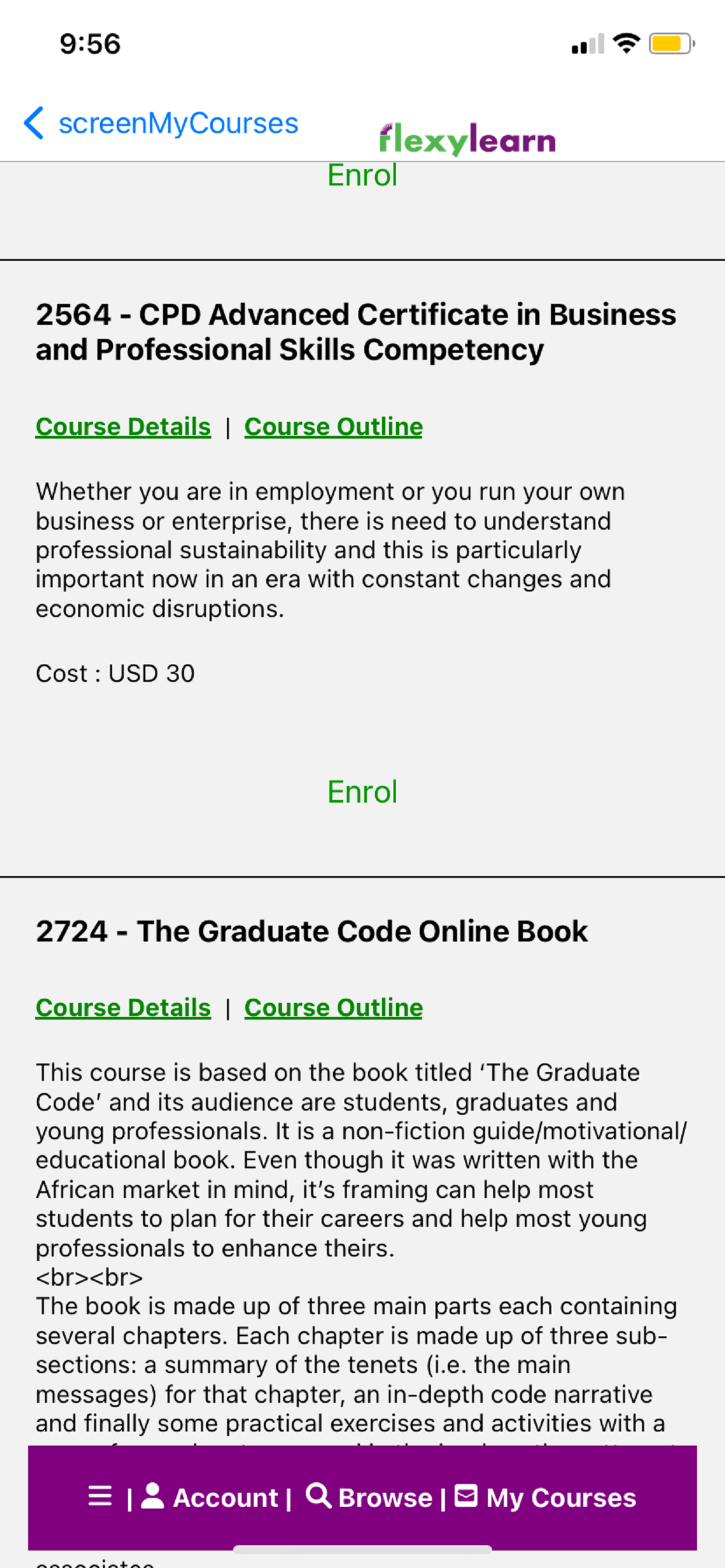 FlexyLearn Training App