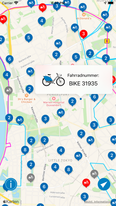 Düsseldorf Bike Screenshot