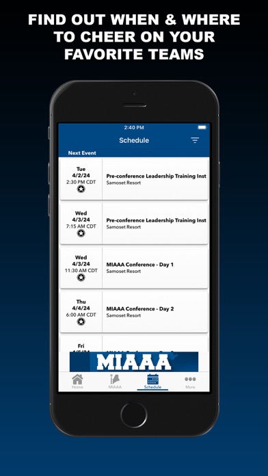 MIAAA - Maine Screenshot