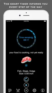 sous vide temperature & timer iphone screenshot 1