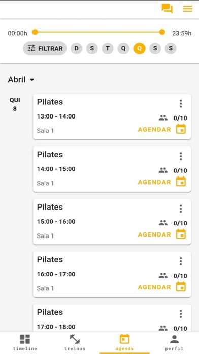 Villa da Serra Fitness Screenshot