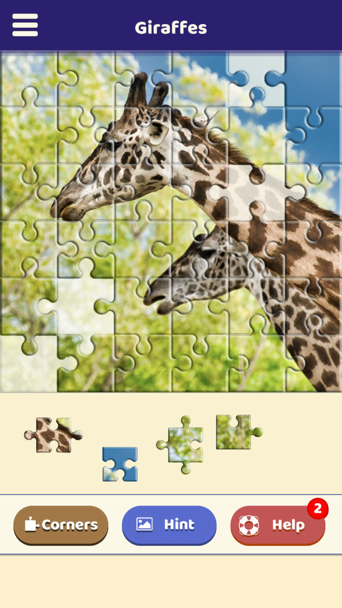Giraffe Love Puzzle