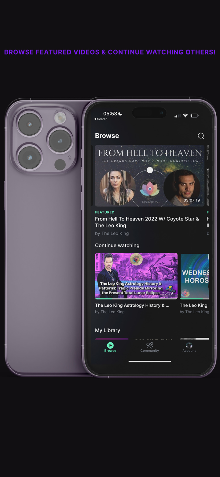 High Vibe TV Spiritual Network screenshot 2