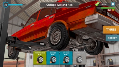 Tire Shop - Car Mechanic Games Screenshot