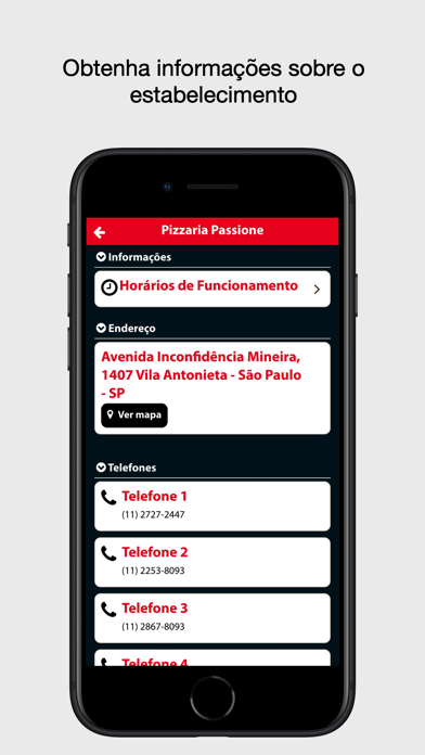 Pizzaria Passione App Screenshot