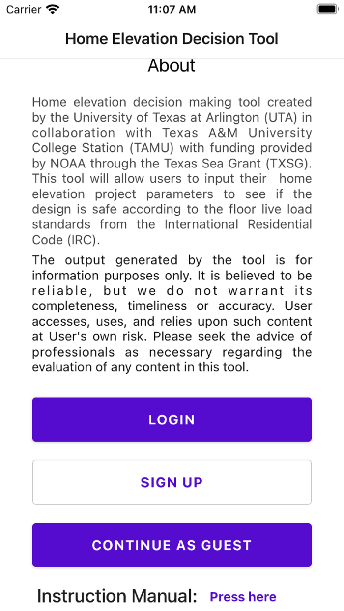 Home Elevation Decision Tool