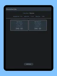Electricity-Cost Calculator ipad bilder 1