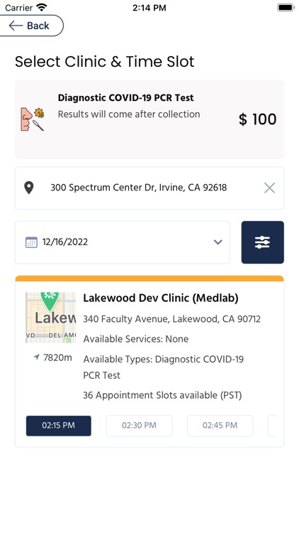 CovidClinic+ screenshot-3
