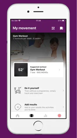 Game screenshot UOP Fitness apk