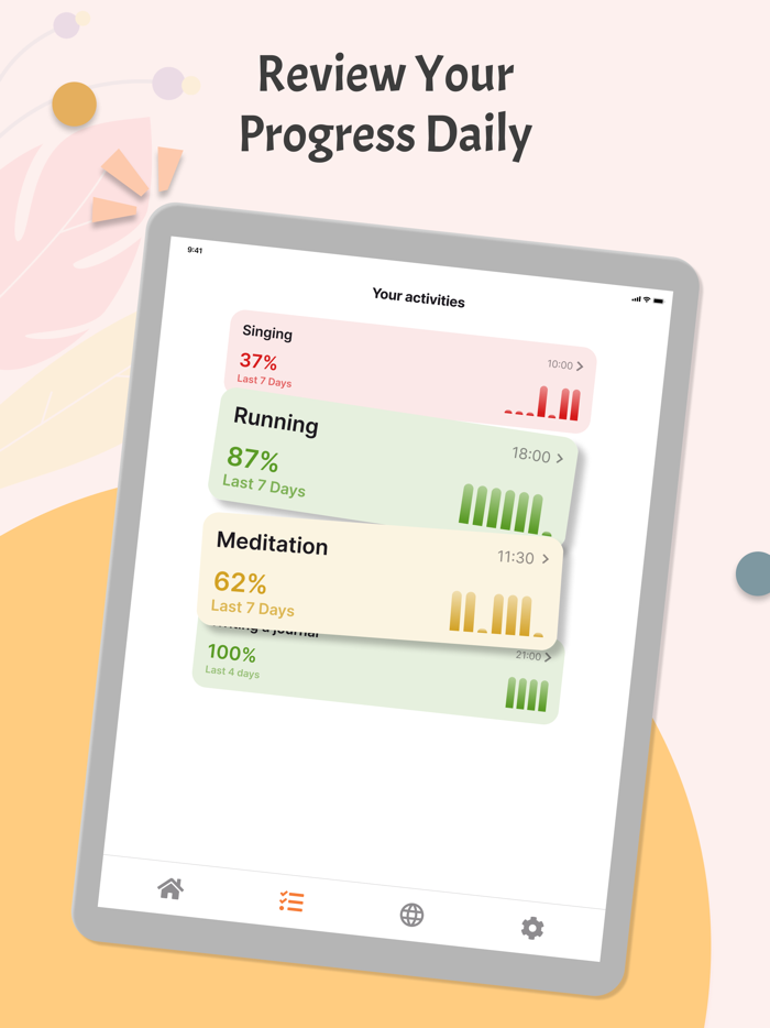 Justly Habits Goals Journal