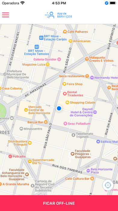 ServicesApp - Provider Screenshot