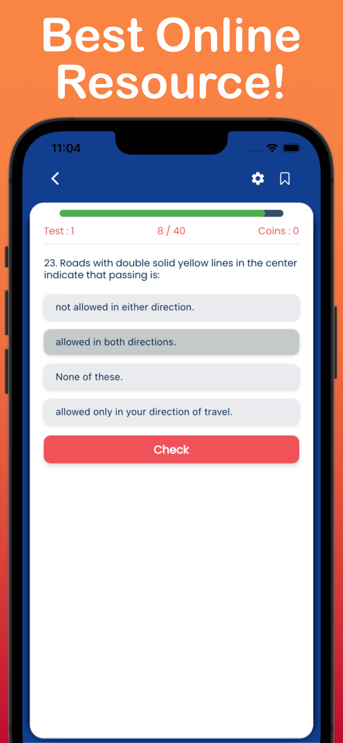 US Driving - DMV Practice Test