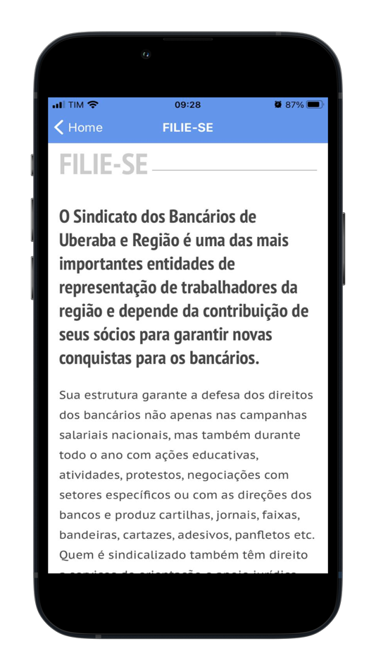 #2. Bancários de Uberaba e Região (iOS) By: SINDICATO DOS EMPREGADOS EM ESTABS BANCARIOS DE UBERABA
