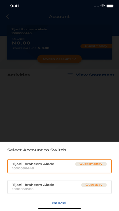 FundQuest Screenshot