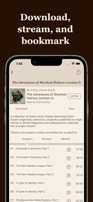 ‎LibriVox Audio Books Screenshot