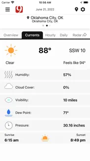 news 9 weather iphone screenshot 3