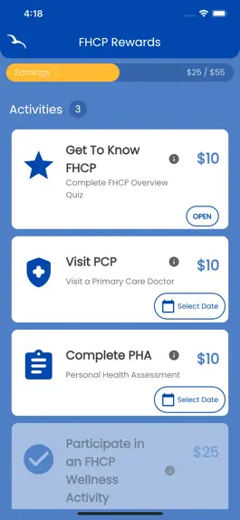 Game screenshot FHCP Rewards App hack