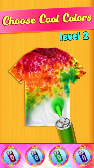 DIY t-shirt design game Screenshot