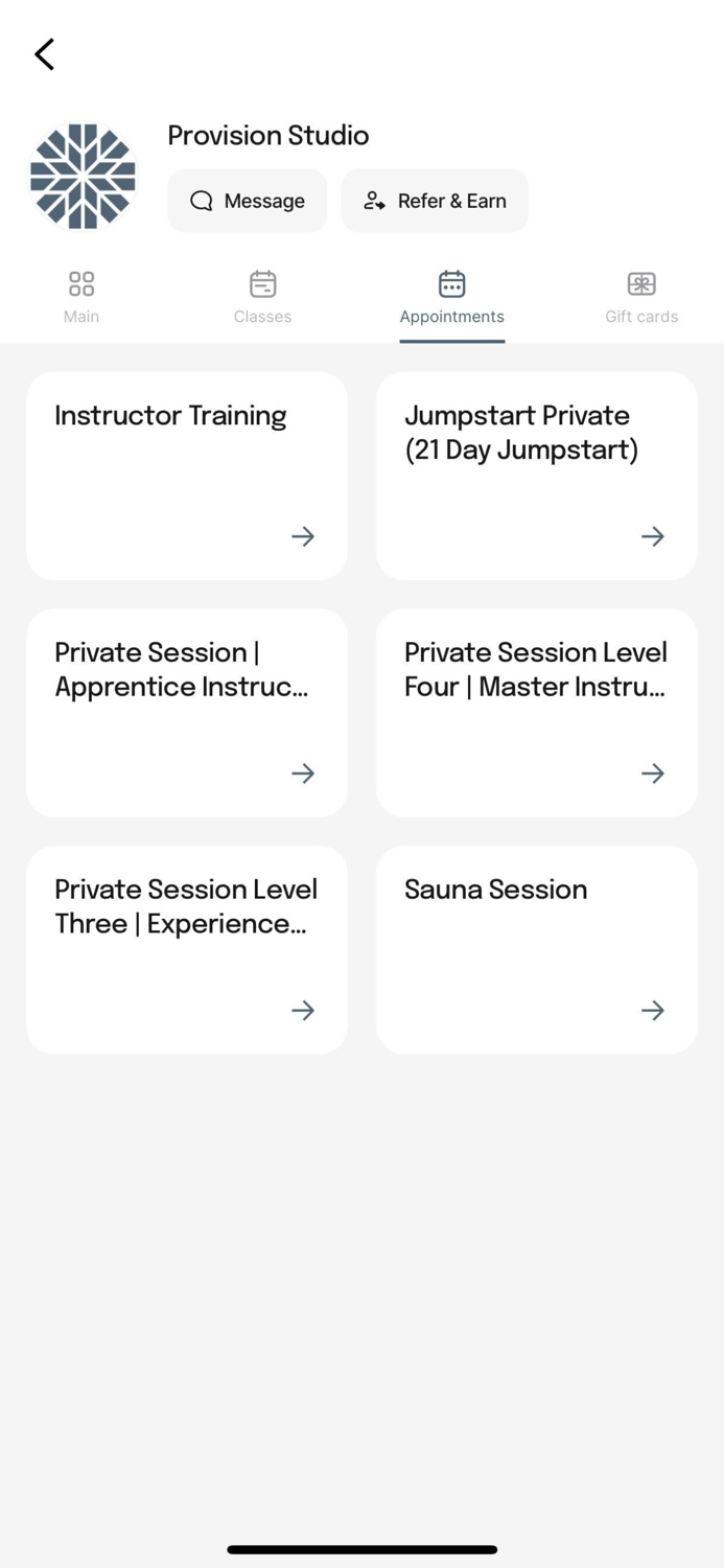 Provision Studio App
