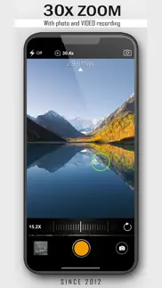30x zoom digital video camera iphone screenshot 2