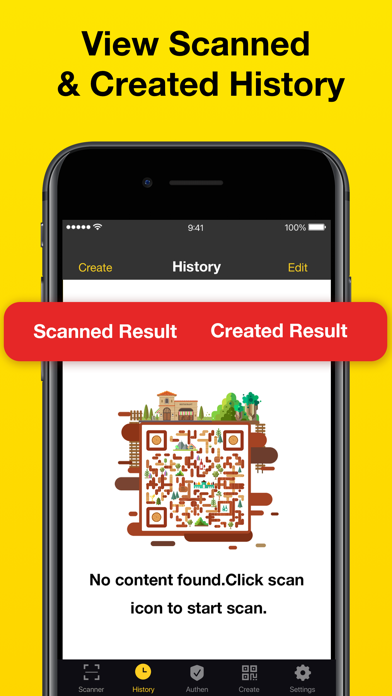 QR, Barcode Scanner for iPhone Screenshot
