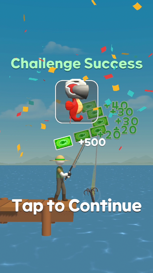 #6. Rapid Fishing (iOS) Podle: MondayOFF