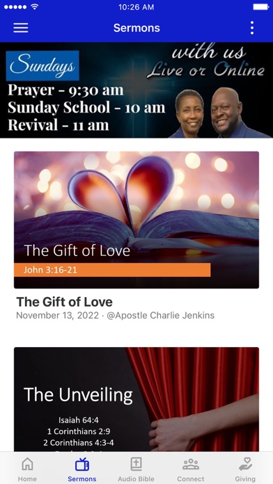Renewed Faith Int'l Ministries Screenshot